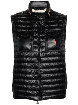 Moncler Grenoble: Чёрный жилет 
