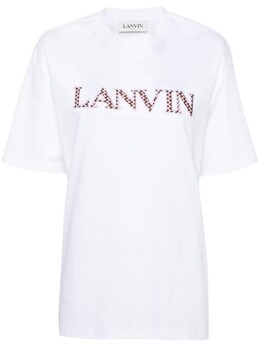 Lanvin: Белая футболка 