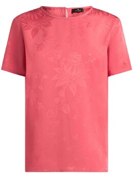 Etro: Жаккардовая футболка 