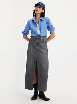 Levi's: Чёрная юбка 