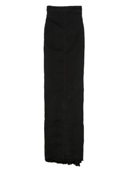 Rick Owens: Джинсовая юбка  Pillar