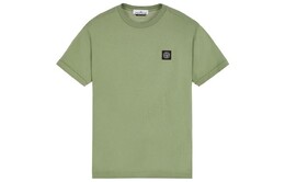 Stone Island: Зелёная футболка 