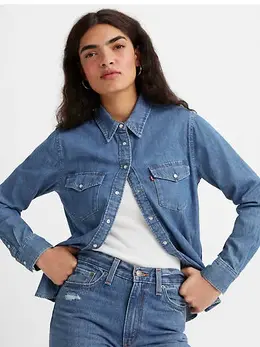 Levi's: Джинсовая рубашка 