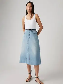 Levi's: Светлая юбка 