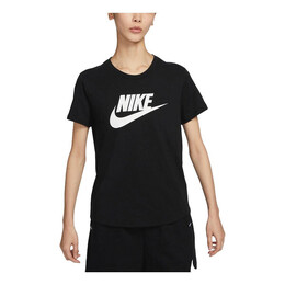 Nike: Чёрная футболка  Sportswear Essentials