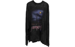 Balenciaga: Футболка с принтом 