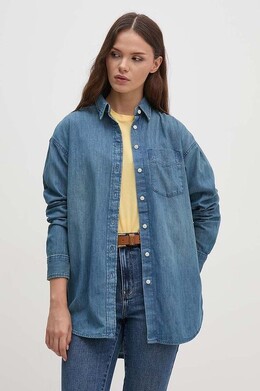 Lauren Ralph Lauren: Джинсовая рубашка 