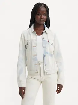 Levi's: Голубая куртка 