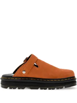 Dr. Martens: Оранжевые сабо 