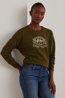Lauren Ralph Lauren: Хлопковая толстовка 