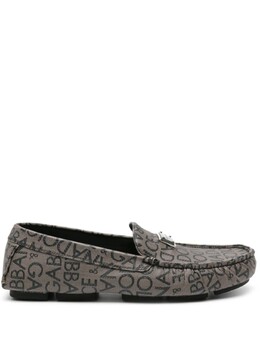 Dolce & Gabbana: Серые туфли 