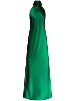 Galvan London: Зелёное платье 