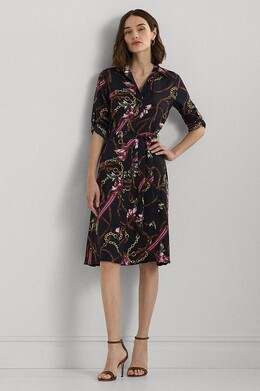 Lauren Ralph Lauren: Тёмное платье 