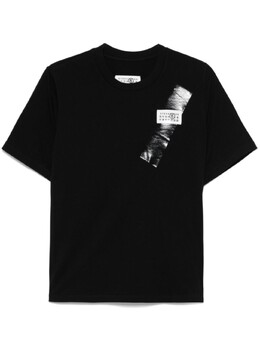 MM6 Maison Margiela: Футболка с принтом 