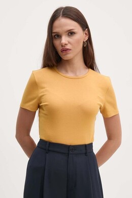 Lauren Ralph Lauren: Жёлтая футболка 