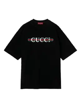 Gucci: Футболка с принтом 