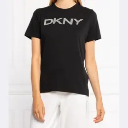 DKNY: Чёрная футболка 