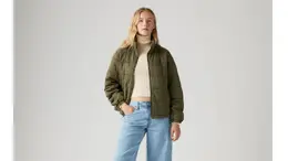 Levi's: Военные куртка 