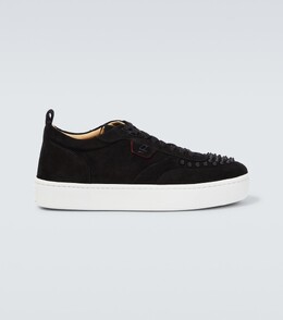 Christian Louboutin: Чёрные кроссовки 