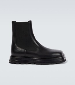 Jil Sander: Чёрные ботинки 
