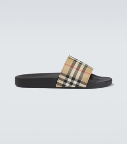 Burberry: Шлёпанцы 