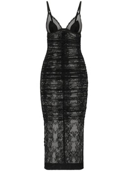 Dolce & Gabbana: Кружевное платье 