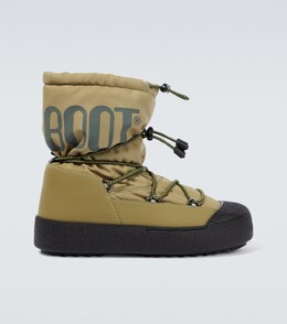 Moon Boot: Зелёные ботинки 