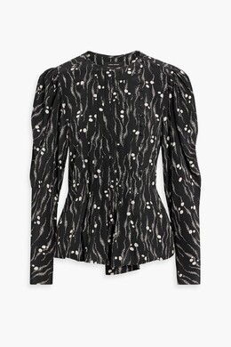 Isabel Marant: Блуза с принтом 