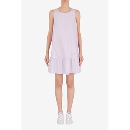 Armani Exchange: Розовое платье 
