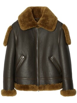Burberry: Дублёнка на меху 