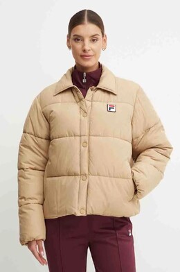 Fila: Коричневая куртка 