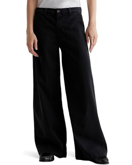 AG Jeans: Чёрные брюки 