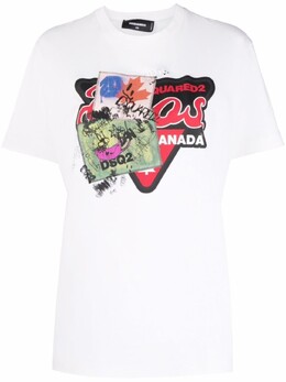 Dsquared2: Футболка с принтом 