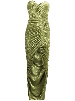 Alexandre Vauthier: Бархатное платье 
