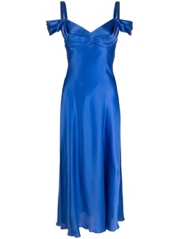 Alberta Ferretti: Шёлковое платье 