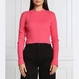 Tommy Hilfiger: Короткий свитер 