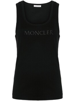 Moncler: Чёрный топ 