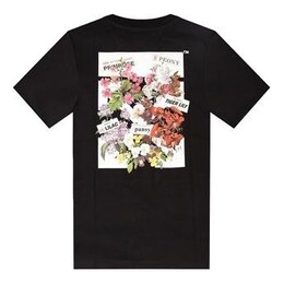 Off-White: Футболка  Flower Arrows с цветочным принтом