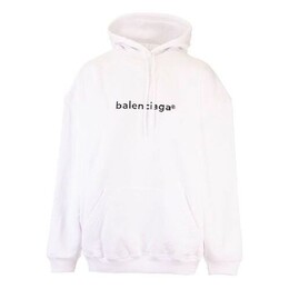 Balenciaga: Белый свитер 