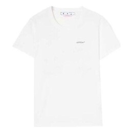 Off-White: Футболка  Arrow с растительным принтом