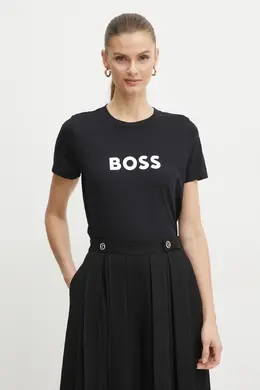 BOSS Orange: Хлопковая футболка 