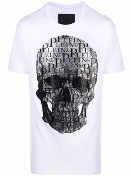 Philipp Plein: Футболка с принтом 