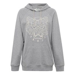 Kenzo: Светлый свитер  Tiger Head