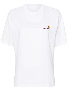 Carhartt WIP: Белая футболка  American