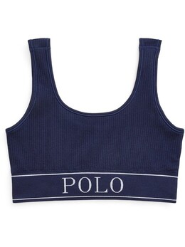 Polo Ralph Lauren: Синий топ 