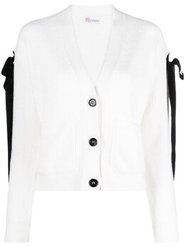 Red Valentino: Кардиган с v-образным вырезом 