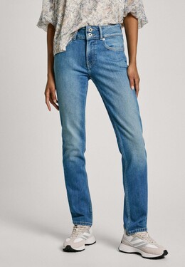 Pepe Jeans: Синие джинсы 
