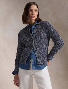 Polo Ralph Lauren: Тёмный свитер 