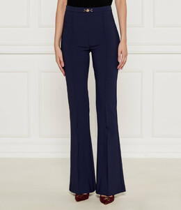 Elisabetta Franchi: Фиолетовые брюки 