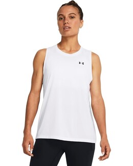 Under Armour: Белый топ 